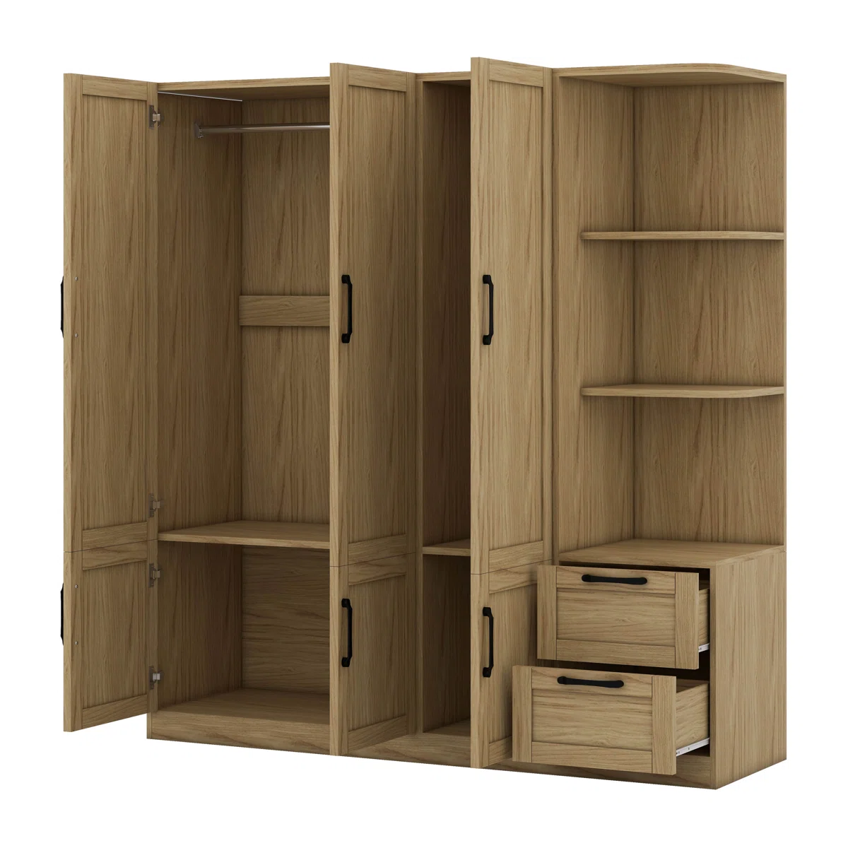 Kleiderschrank Closet -Maison Boucle _ – Model l A820