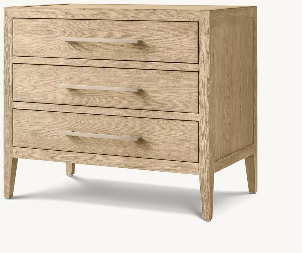 French Contemporary Closed Nightstand – Model A750