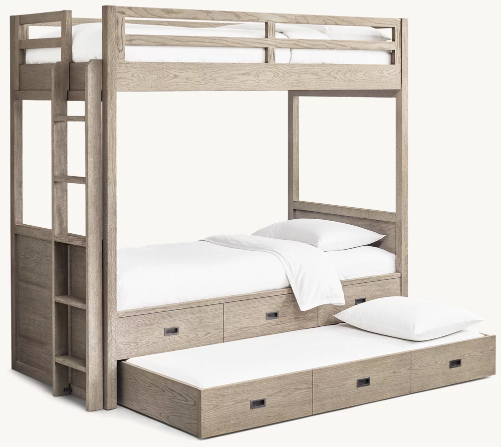 Avalon Bunk Bed With Trundle – Model A786