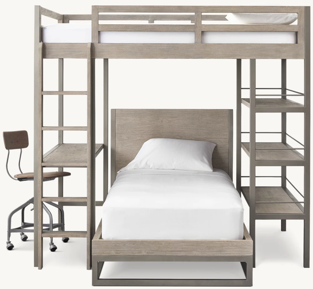 Kieran Study Loft Bed – Model A806