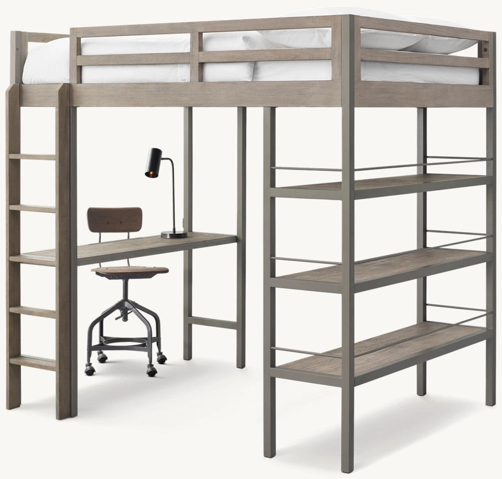 Kieran Study Loft Bed – Model A806