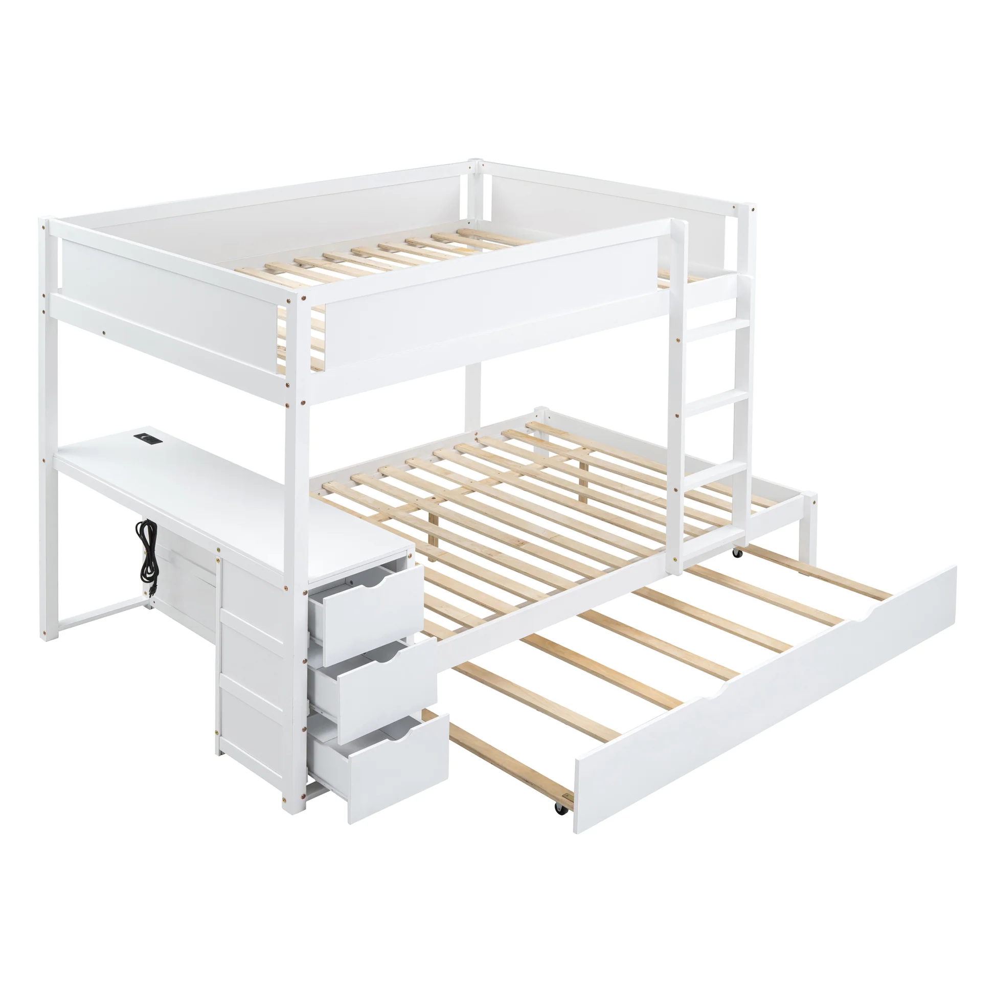 Full Over Full Bunk Bed – Model A849