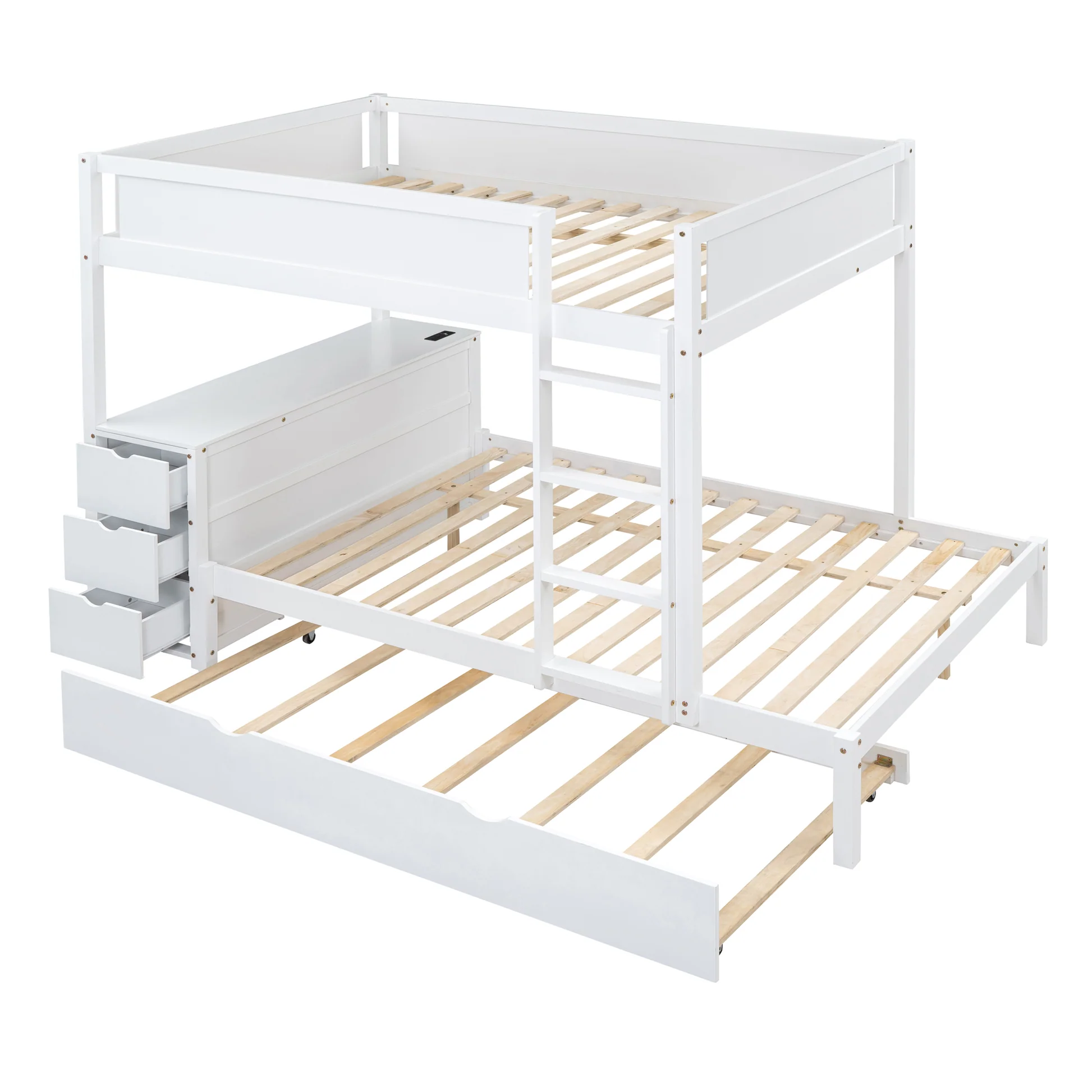 Full Over Full Bunk Bed – Model A849