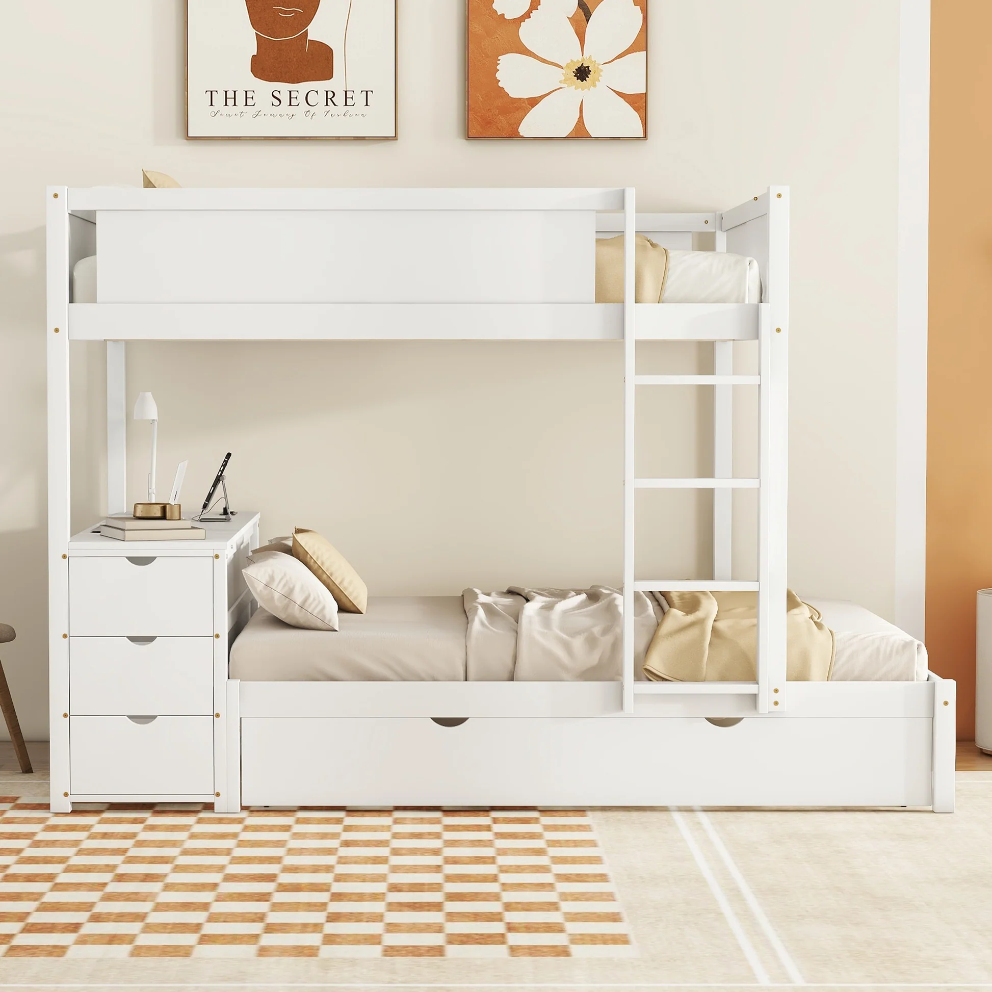 Full Over Full Bunk Bed – Model A849