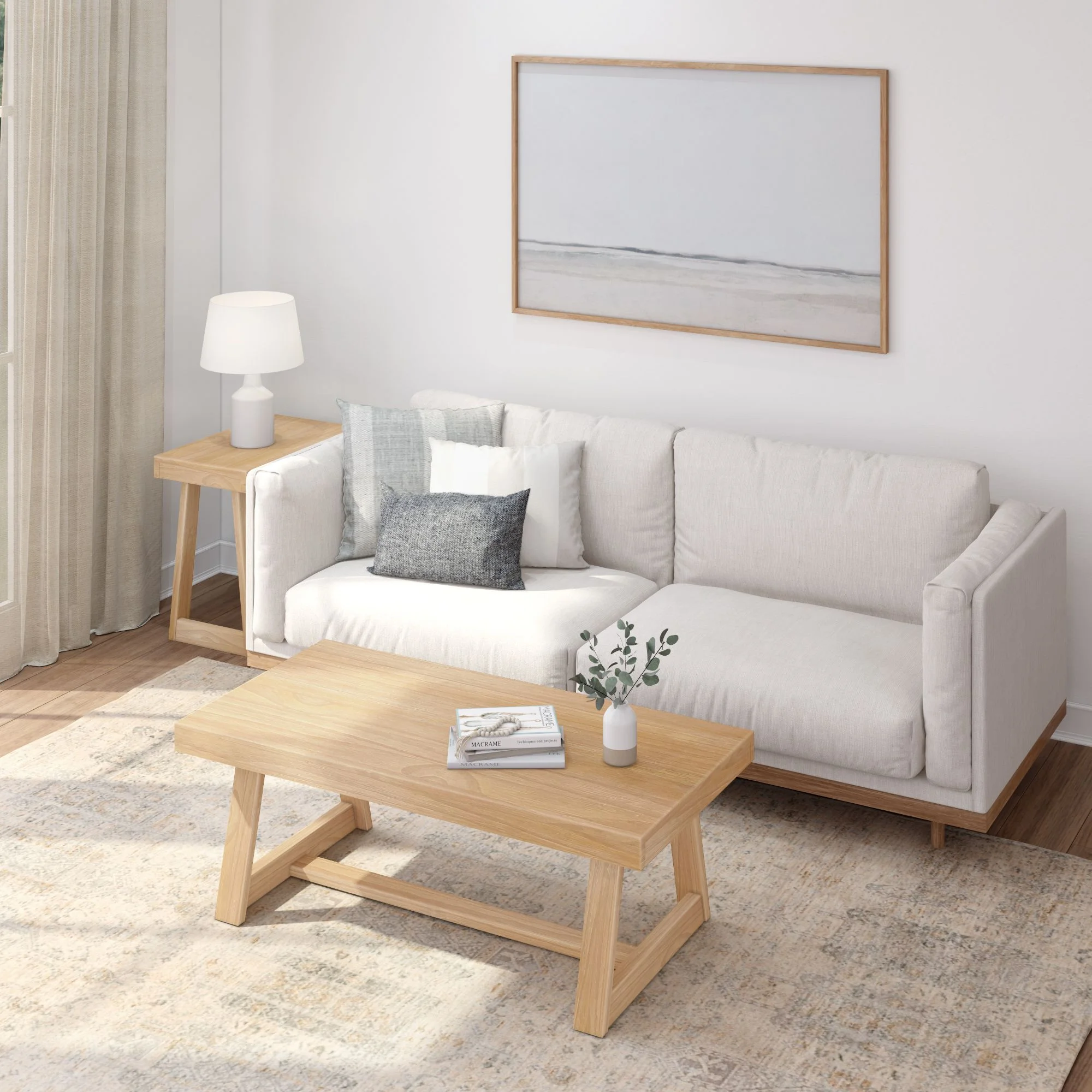 Plank Side Table – A995