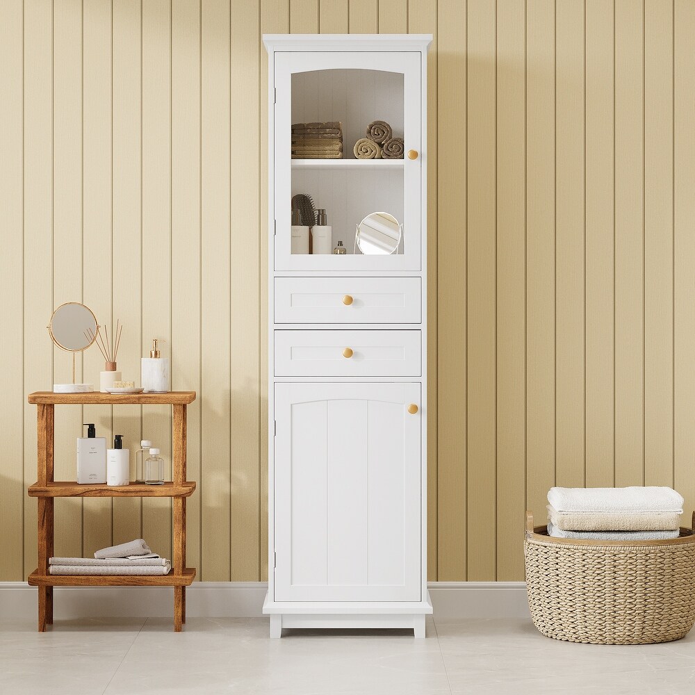 Tall Bathroom Storage Cabinet – Model A915