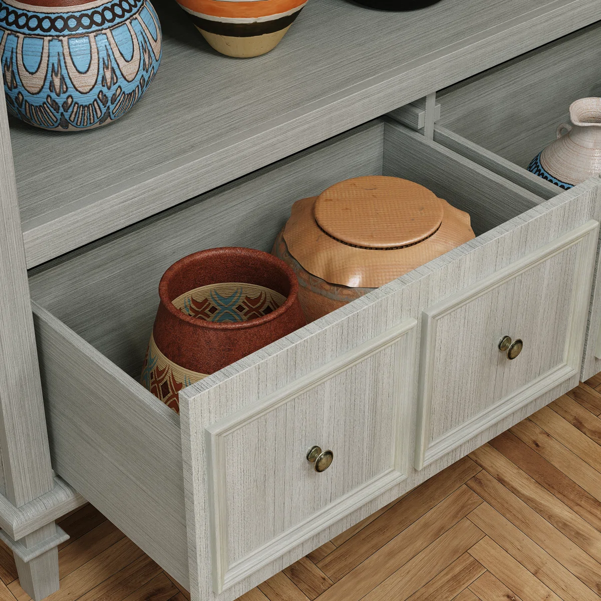 Vertical Display Cabinet – Model A934