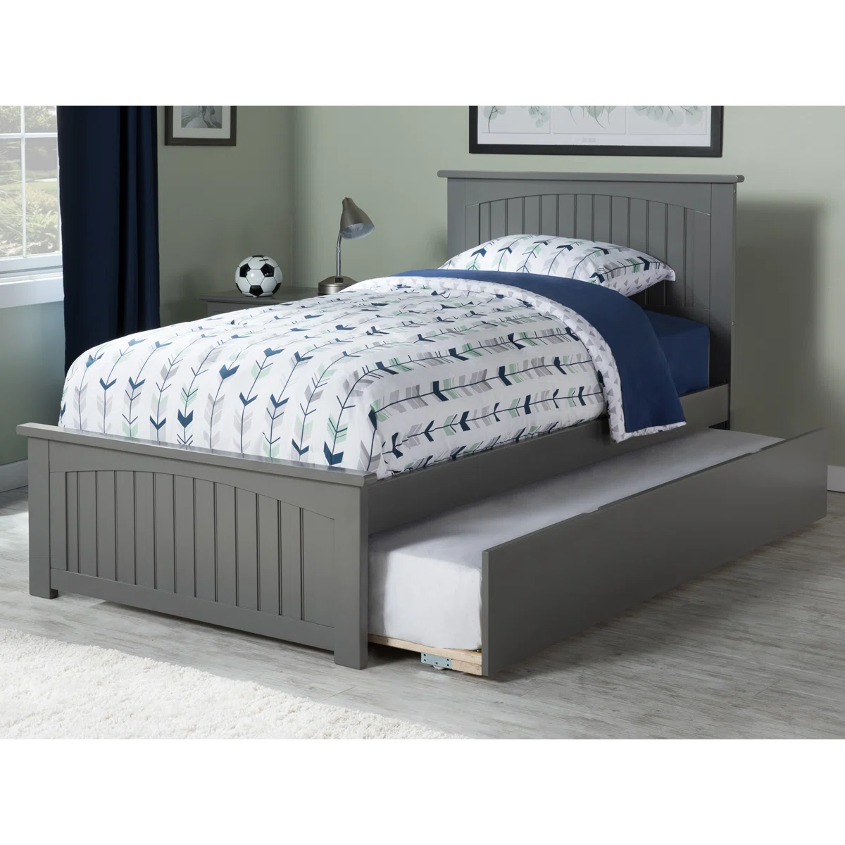 Abbie Solid Wood Platform Bed – Model A827