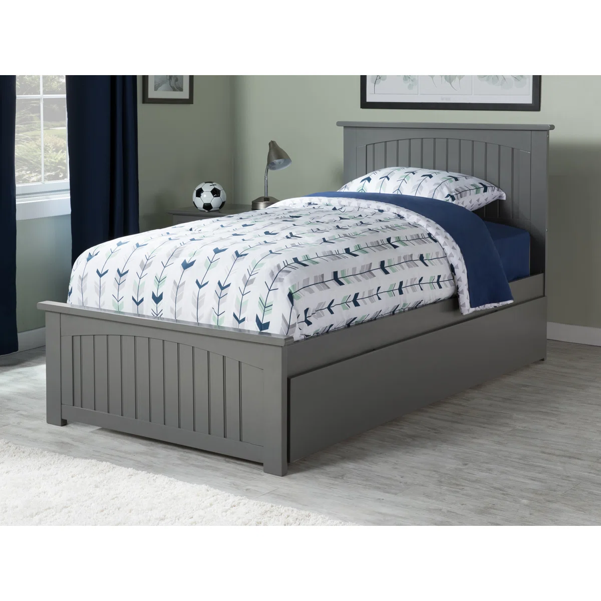 Abbie Solid Wood Platform Bed – Model A827