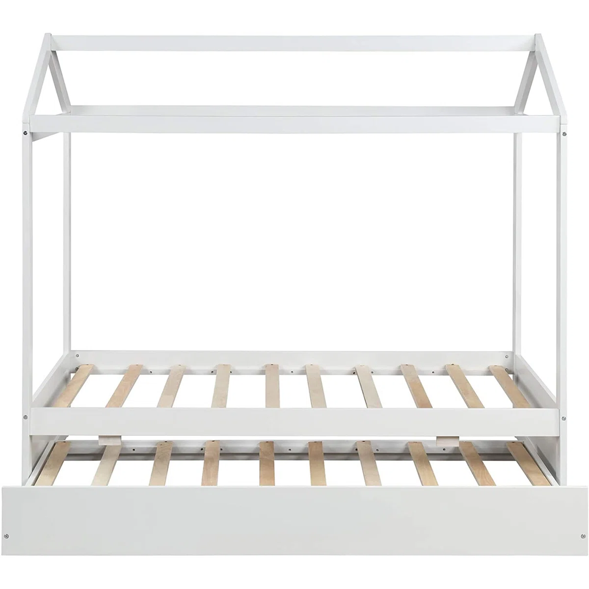 Twin Solid Wood Canopy Bed – Model A830
