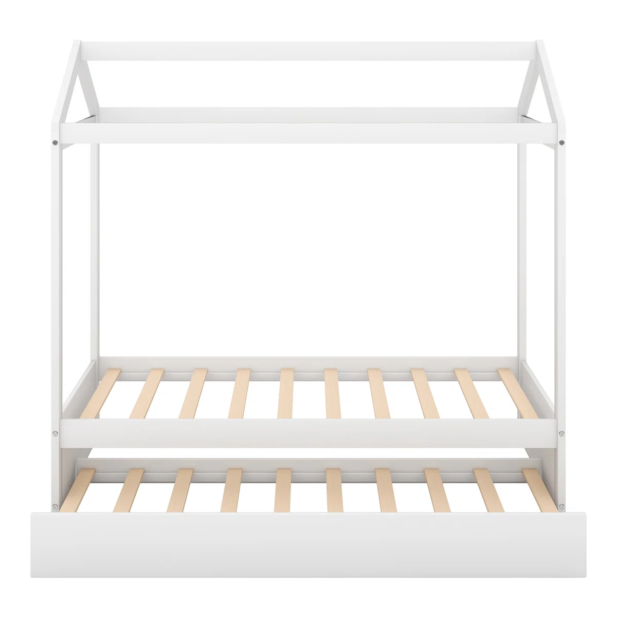 Twin Solid Wood Canopy Bed – Model A830