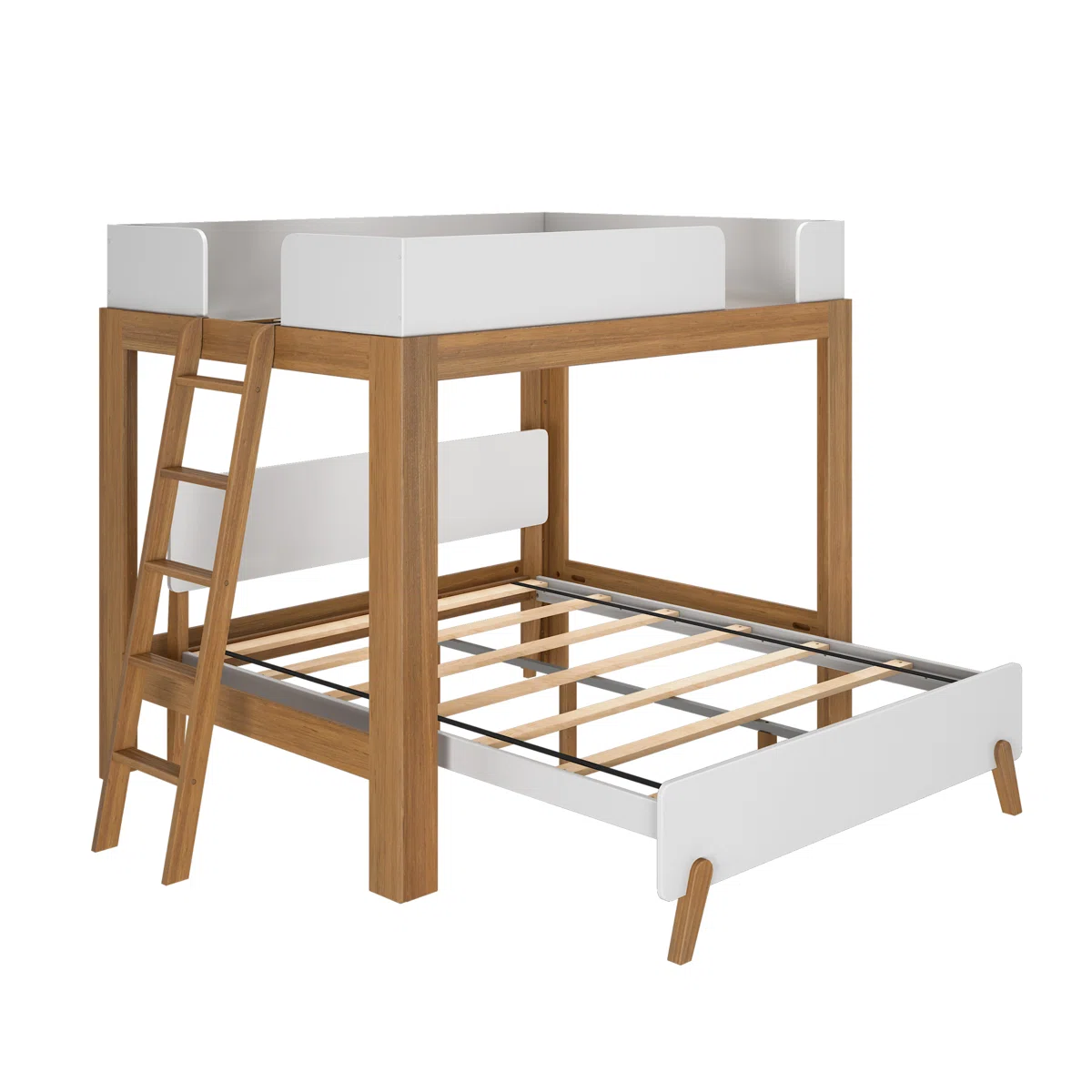 Ambur Full L-Shaped Bunk Bed – Model A834