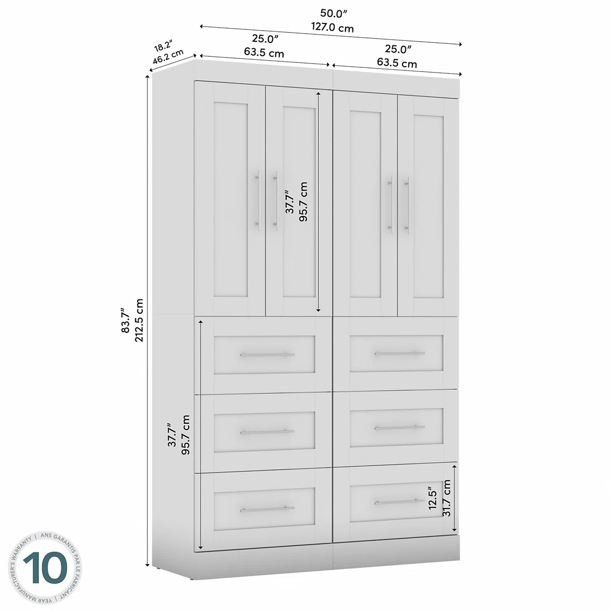 Arlex Shelving Unit _ Model A962