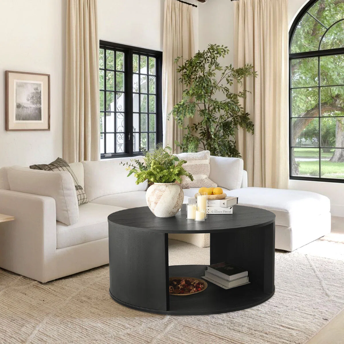 Baxman Round Coffee Table – Model A953