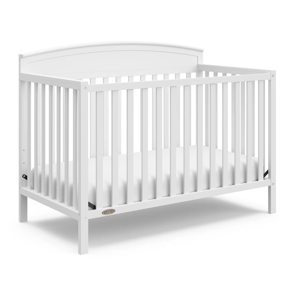 Benton Baby Crib – Minimal White Design