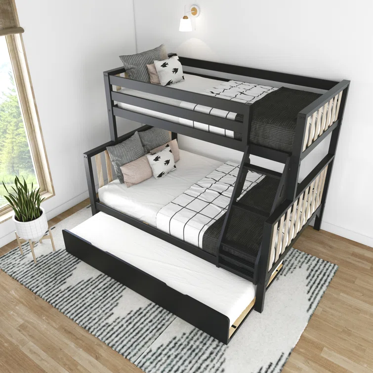 Brubaker Twin over Full Solid Wood – Model A848