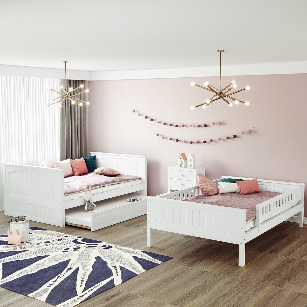 Letto a castello Full Over Full with Twin Size Trundle – Model lo A847