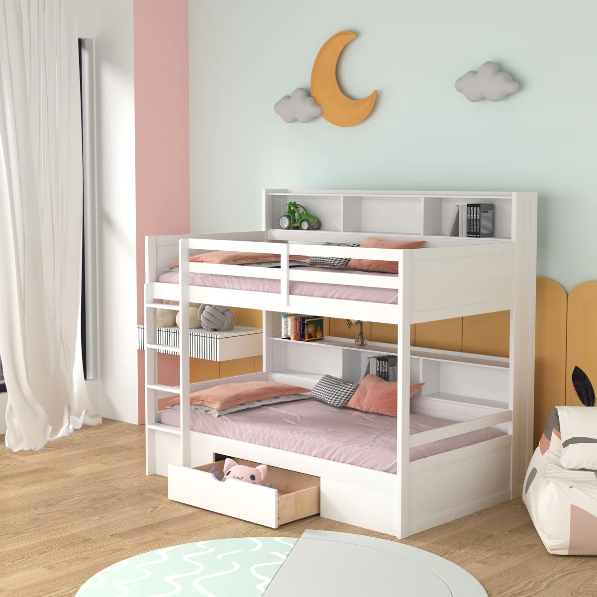 Etagenbett Ginamarie Twin over Twin – Model l A864