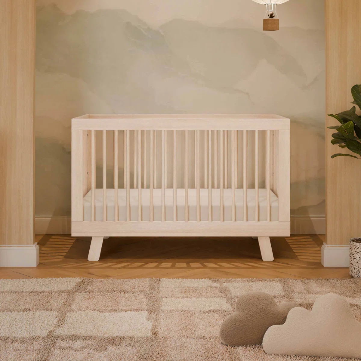 Hudson Baby Crib – Modern Natural Design