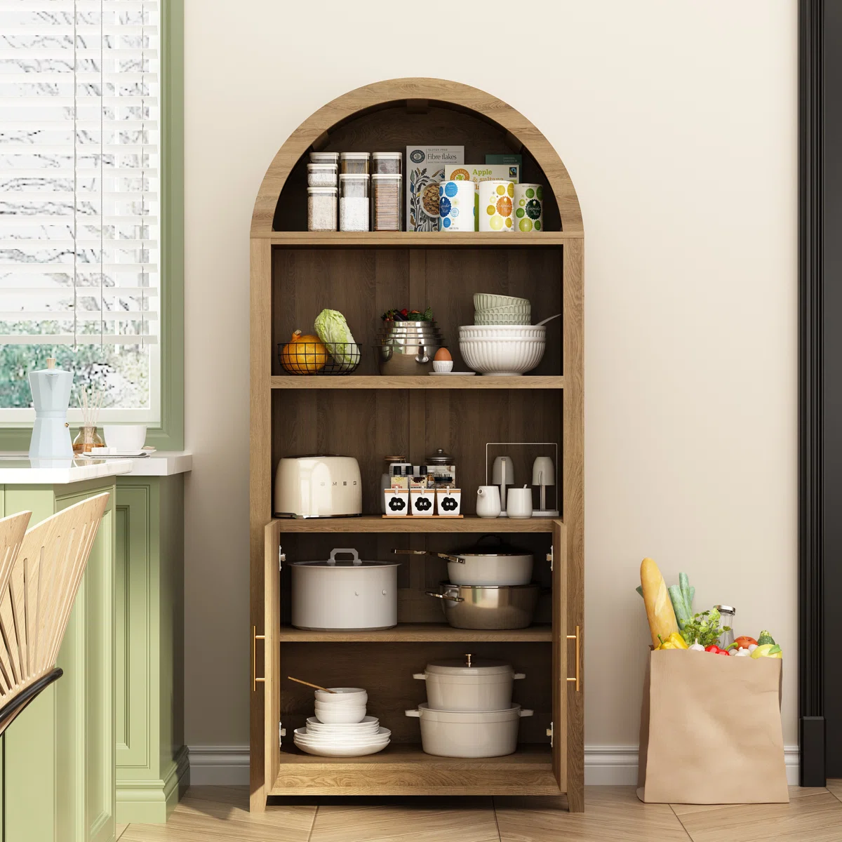 Kalaen Arched Cabinet – Model A940