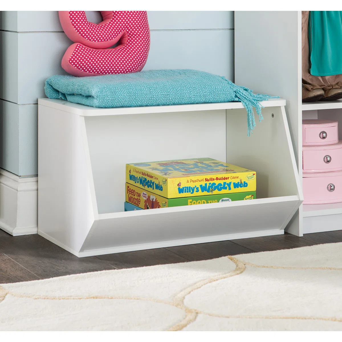 KidSpace Stackable Angled Toy _ – Model A828