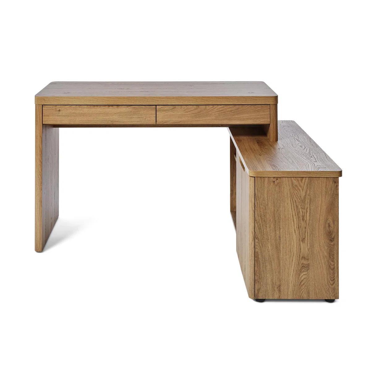 L-Shaped Scandinavian Desk