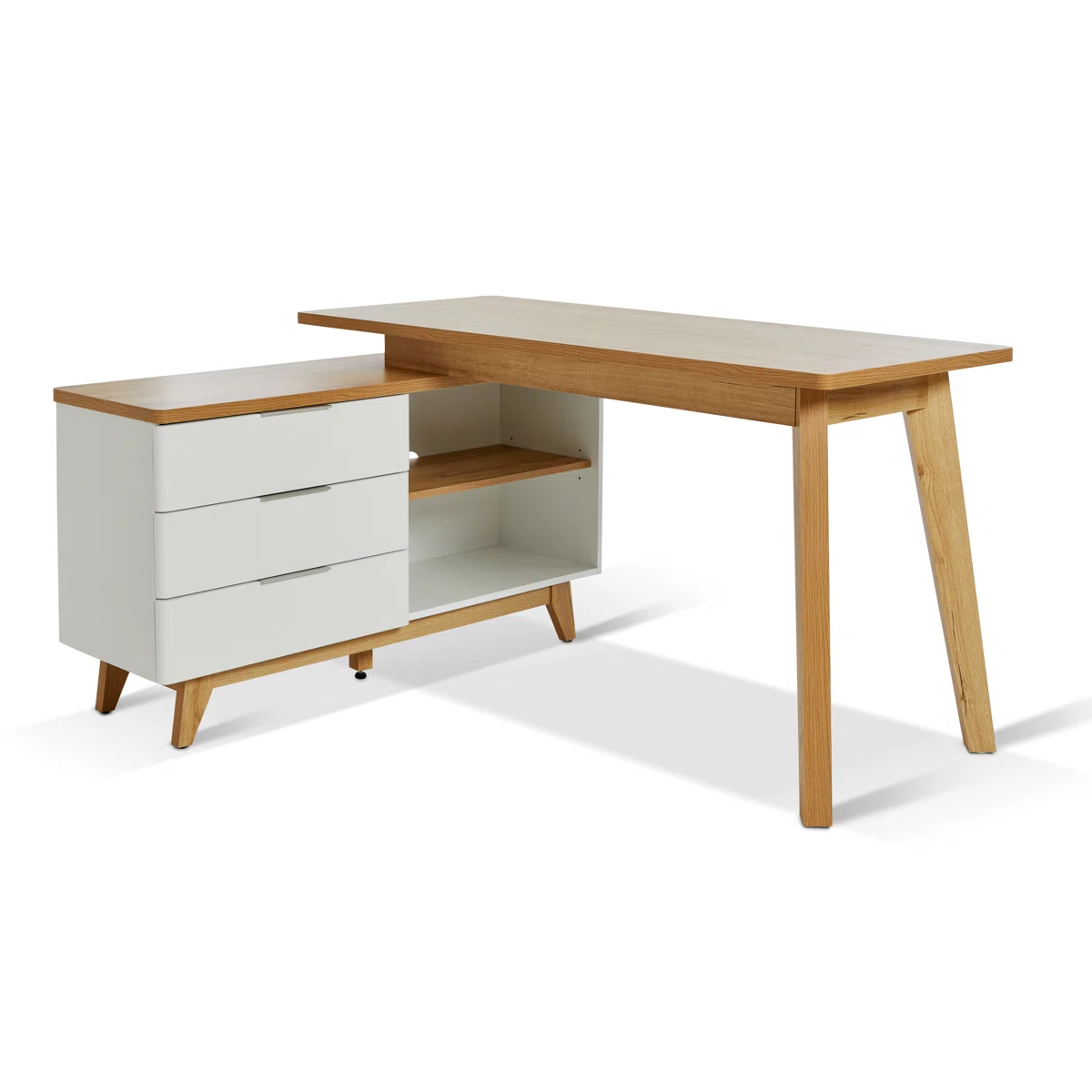 LIBRE Scandinavian L-Shaped Desk