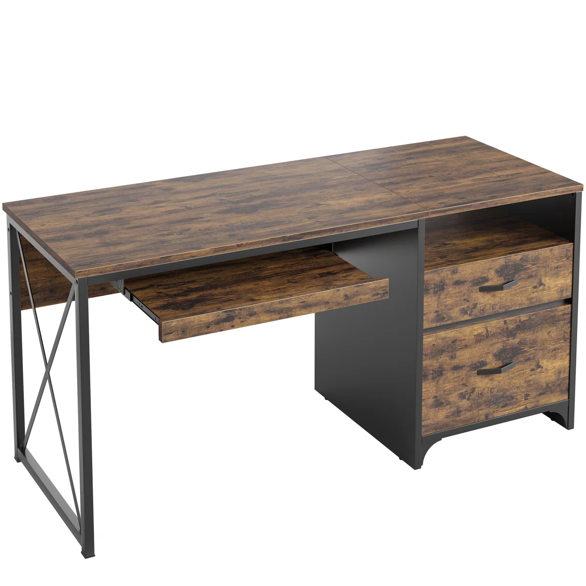 LABELLE Rustic Industrial Desk