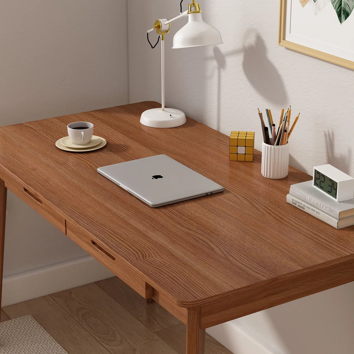 LATWON Modern Writing Desk