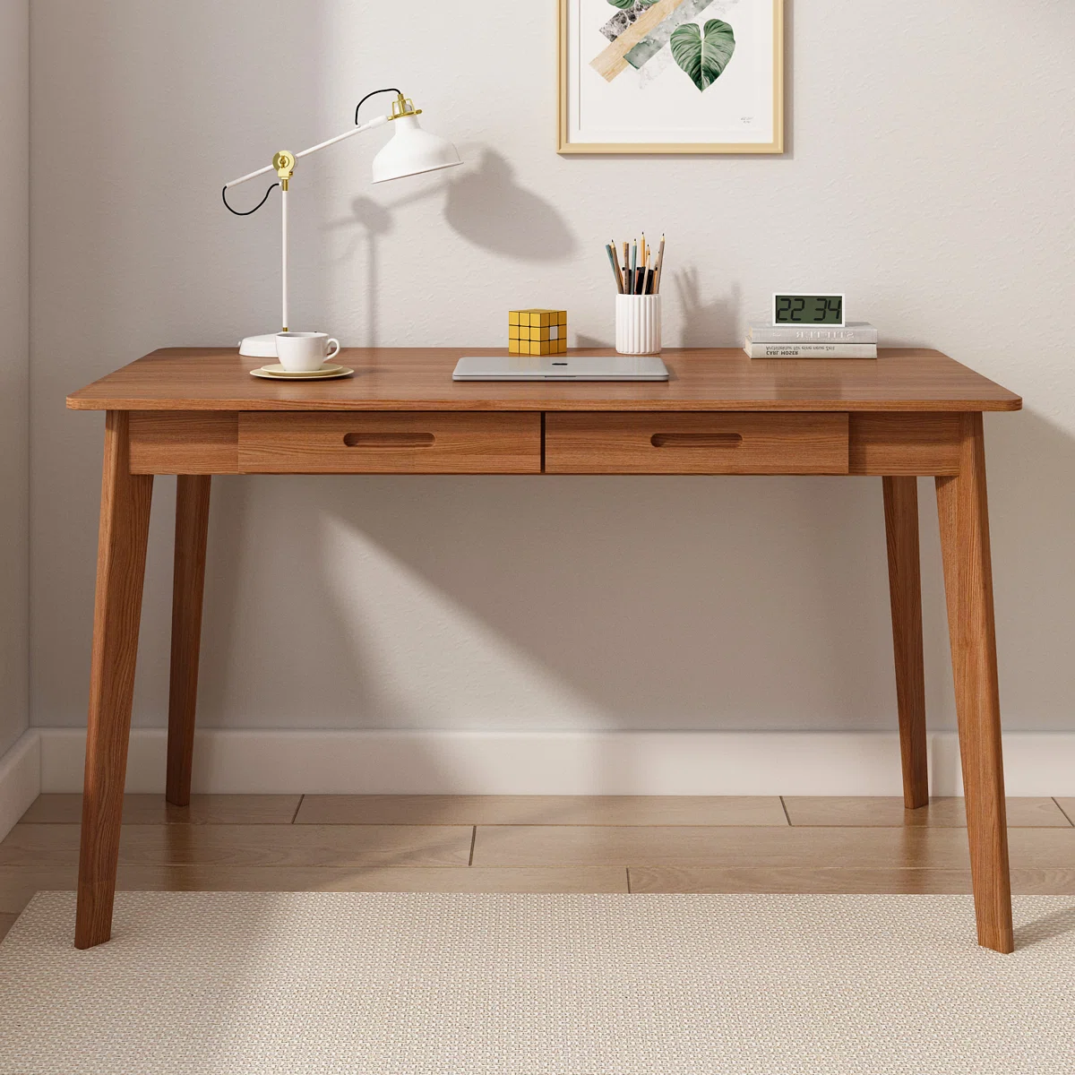 LATWON Modern Writing Desk
