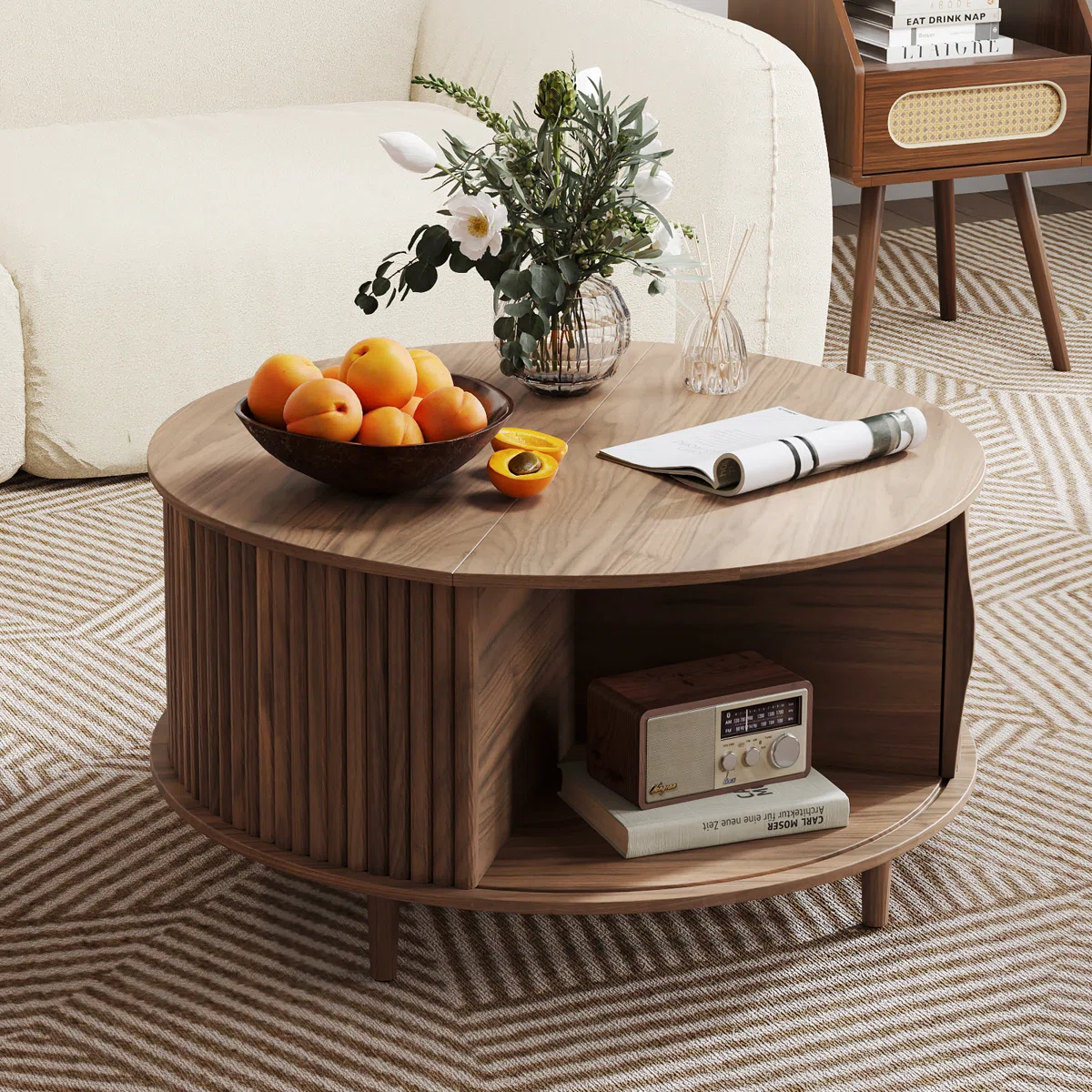 Modern Round Coffee Table – Model A741