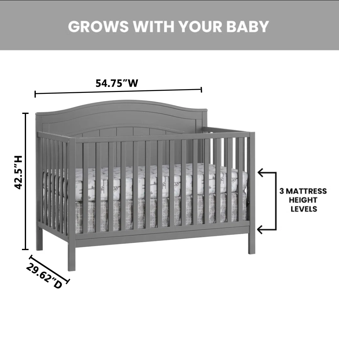 North Bay Convertible Crib – Model A1026