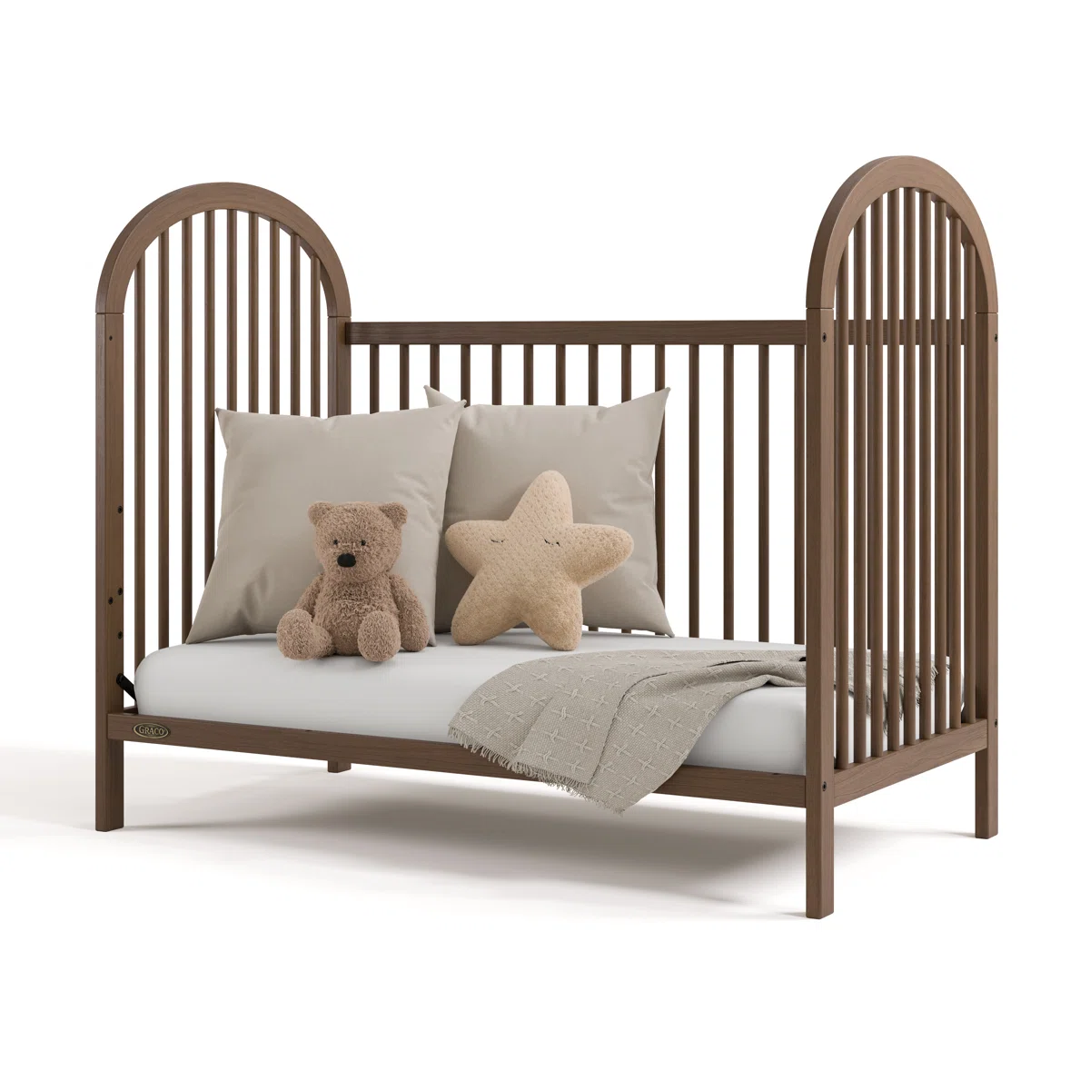 Olivia Baby Crib – Classic Natural Design