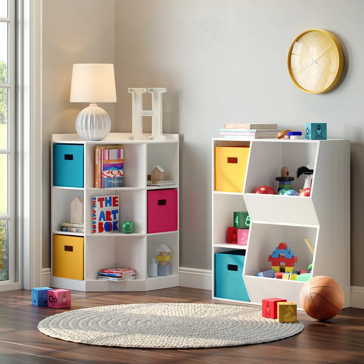 RiverRidge Kids Playroom Toy Organizer _ Model A832