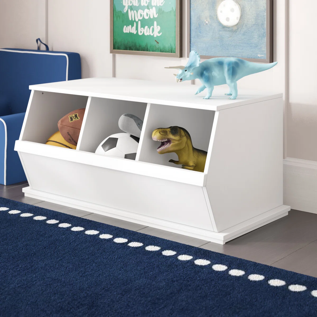 Swerting Manufactured Wood Toy Organizer _ – Model A833