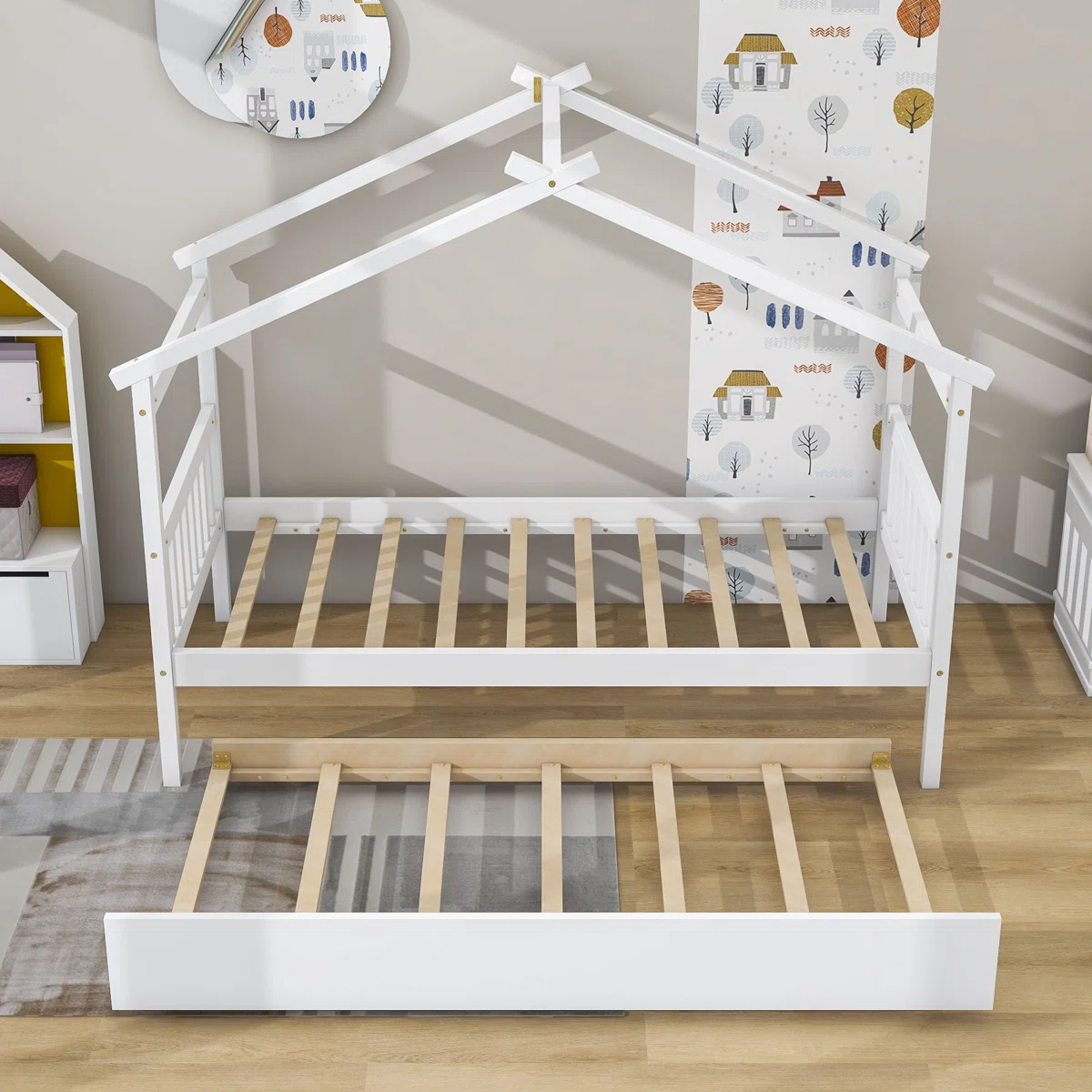 Bett Wodera with Trundle – Model l A871