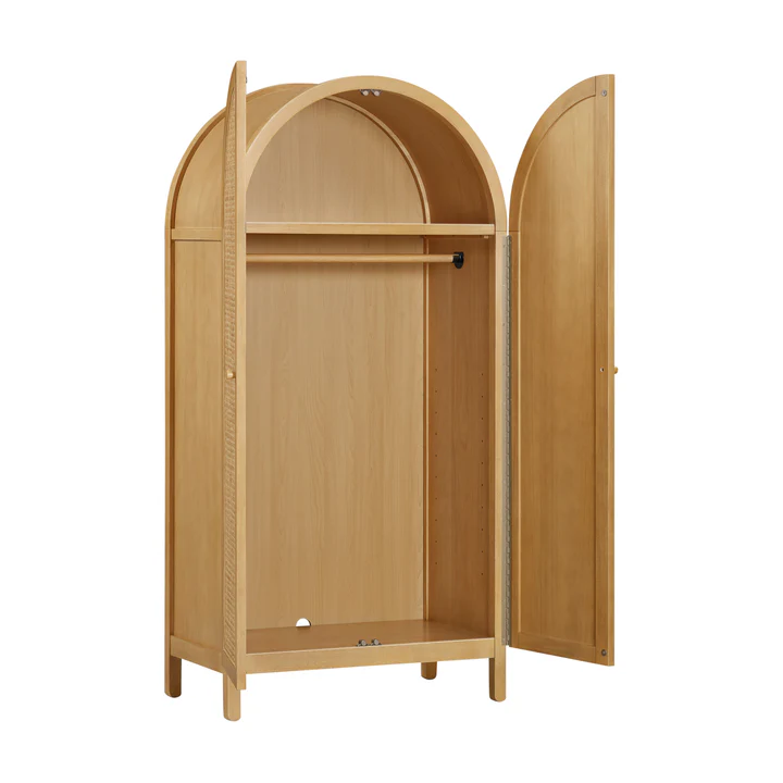 Bondi Cane Assembled Armoire _ Model A876