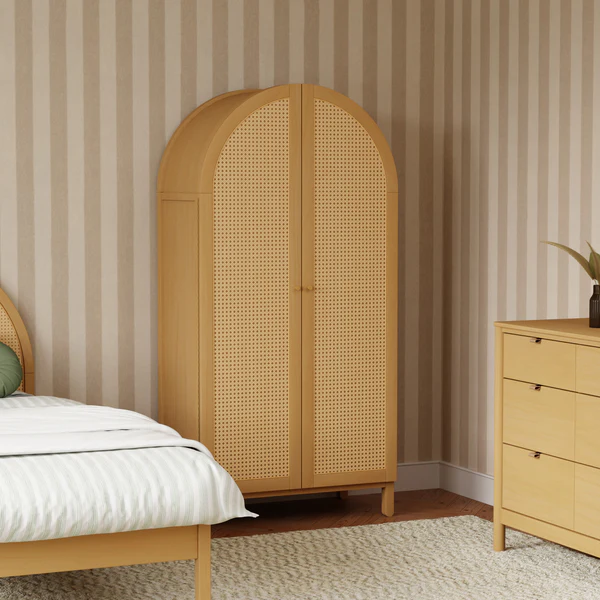 Bondi Cane Assembled Armoire _ Model A876