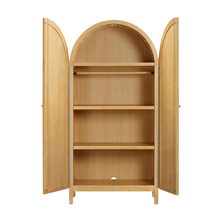 Bondi Cane Assembled Armoire _ Model A876