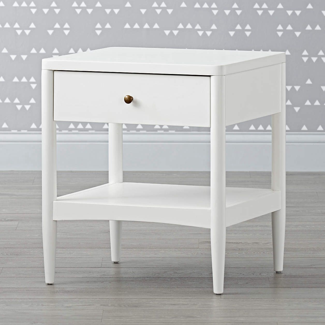 THE MODERN WHITE NIGHTSTAND– MODEL A2065
