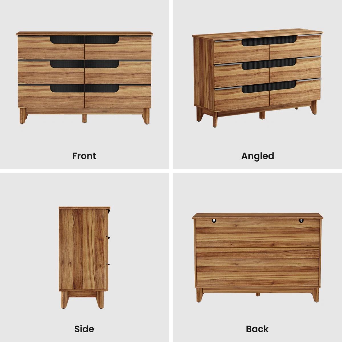 THE RHYTHM SIX-DRAWER DRESSER – Model A2079