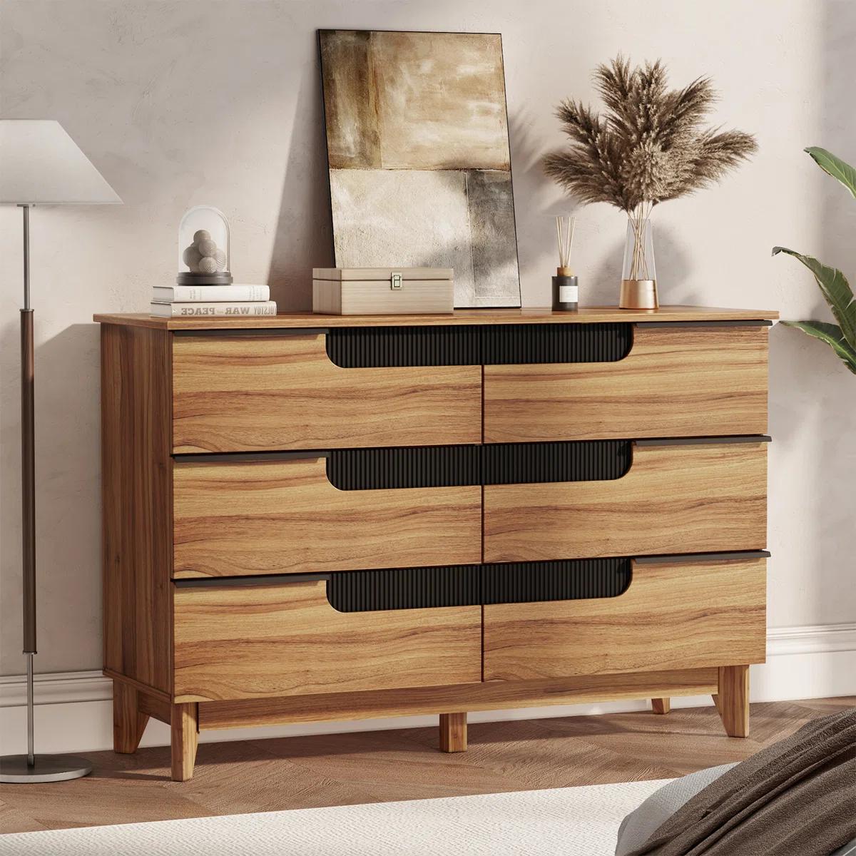 THE RHYTHM SIX-DRAWER DRESSER – MODEL A2079