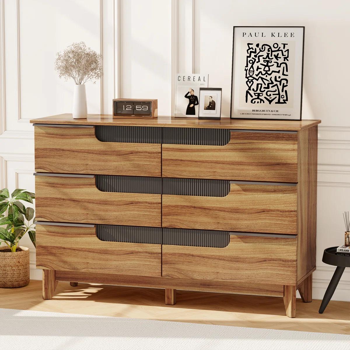 THE RHYTHM SIX-DRAWER DRESSER – Model A2079
