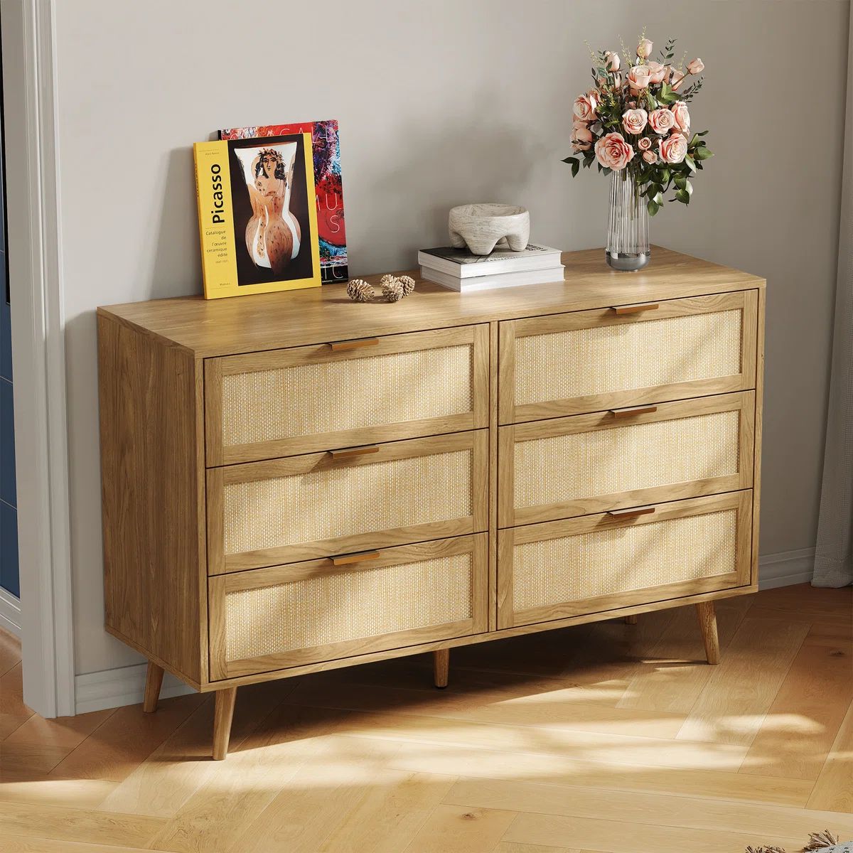 THE BOHO CANE DRESSER – Model A2081