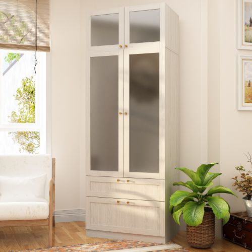 THE RUSTIC GLASS ARMOIRE – MODEL A2071