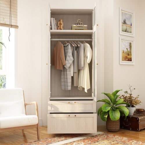 THE RUSTIC GLASS ARMOIRE – MODEL A2071