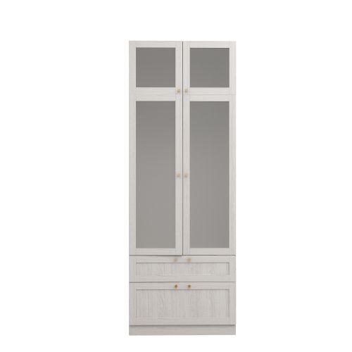 THE RUSTIC GLASS ARMOIRE – Model A2071