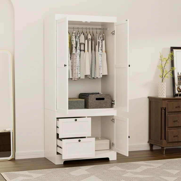 THE WHITE COTTAGE ARMOIRE – MODEL A2072