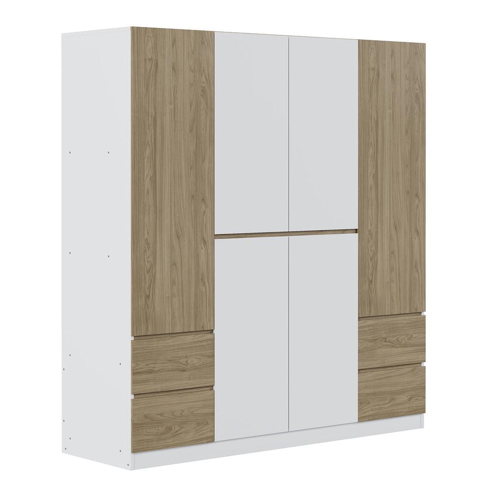 Two-Tone Modern Armoire – Model A2076