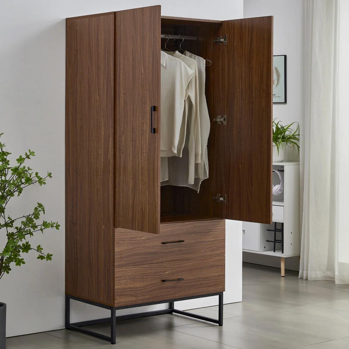 THE METRO METAL-BASE ARMOIRE – MODEL A2077
